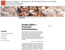 Tablet Screenshot of imagiro.pl